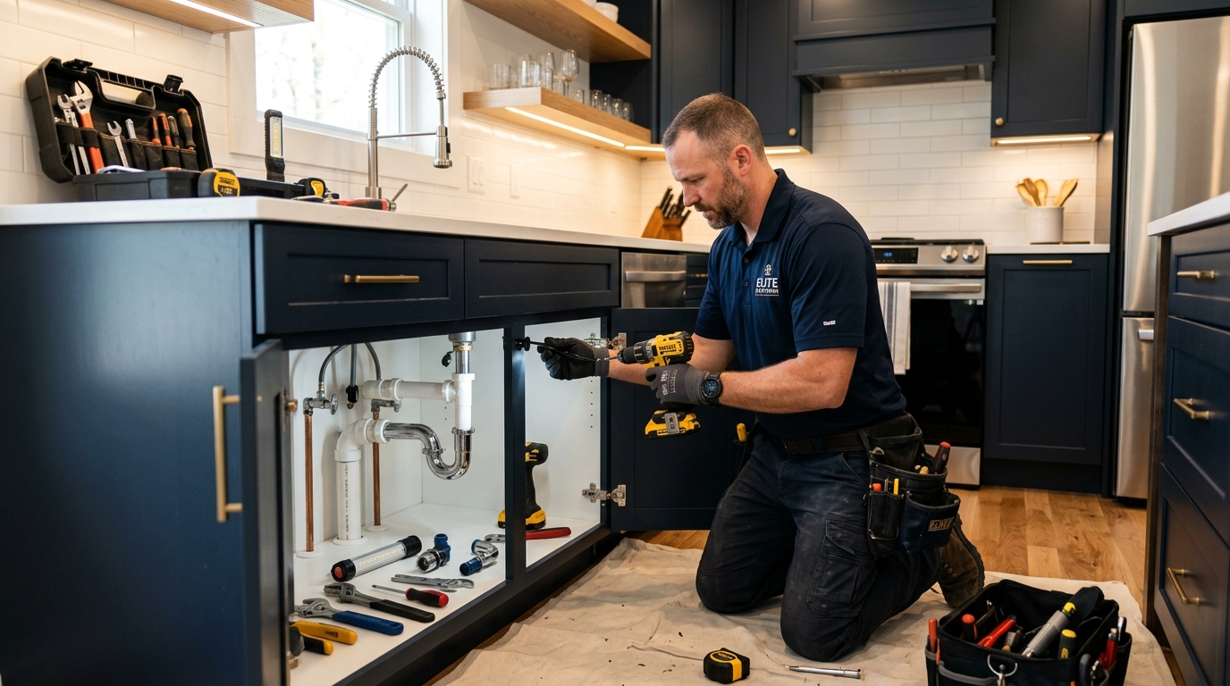 Henry's Handyman kitchen work